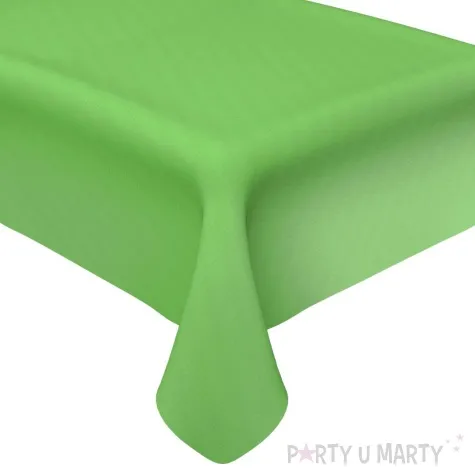 obrus foliowy classic limonkowy ravi 120 x 140 cm