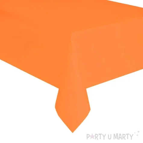 obrus foliowy classic pomaranczowy primot 274x137 cm
