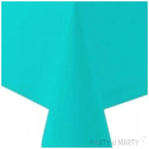 obrus foliowy classic turkusowy primot 274x137 cm