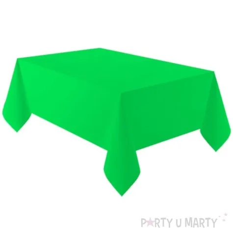 obrus foliowy evergreen zielony amscan 274x137 cm