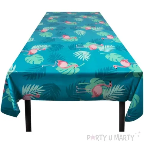 obrus foliowy flamingi hawajskie boland 180x130 cm