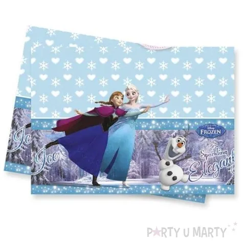 obrus foliowy frozen ice skating 120x180 cm