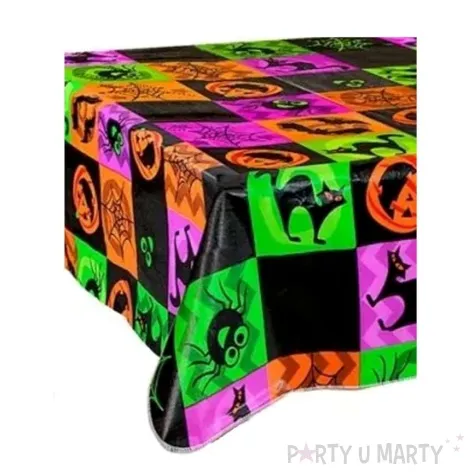 obrus foliowy halloween widmann 132 x 178cm