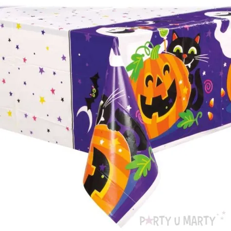 obrus foliowy happy halloween 137 x 213 cm