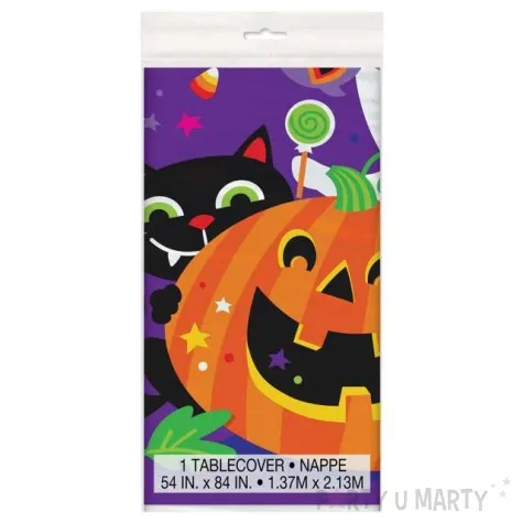 obrus foliowy happy halloween 137 x 213 cm