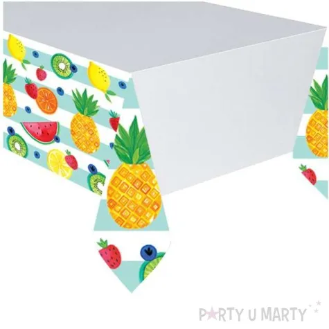 obrus foliowy hello summer party amscan 259 x 137 cm