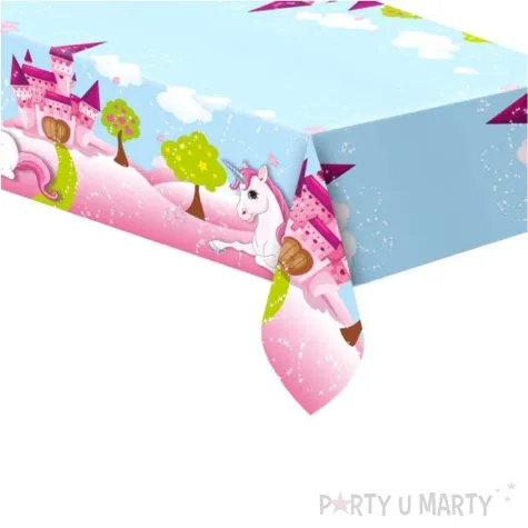 obrus foliowy jednorozec procos 180 x 120 cm