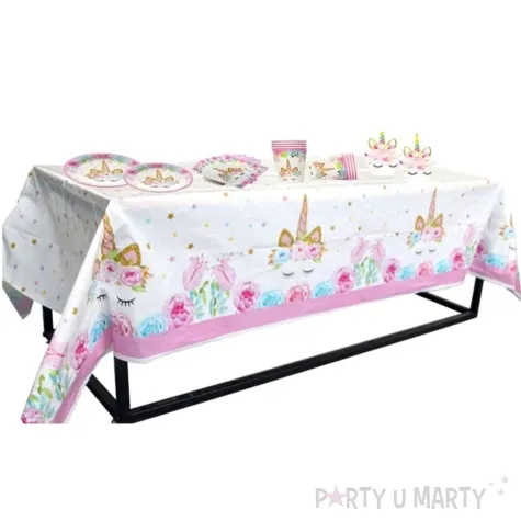 obrus foliowy jednorozec unicorn jix 108x180 cm