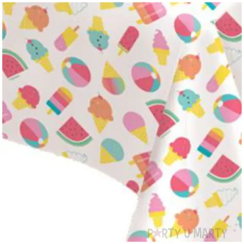 obrus foliowy just chillin amscan 228 x 132 cm