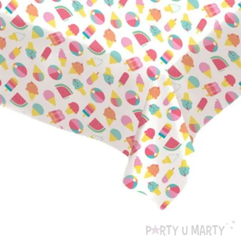 obrus foliowy just chillin amscan 228 x 132 cm