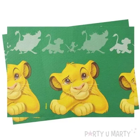 obrus foliowy krol lew procos 180x120 cm