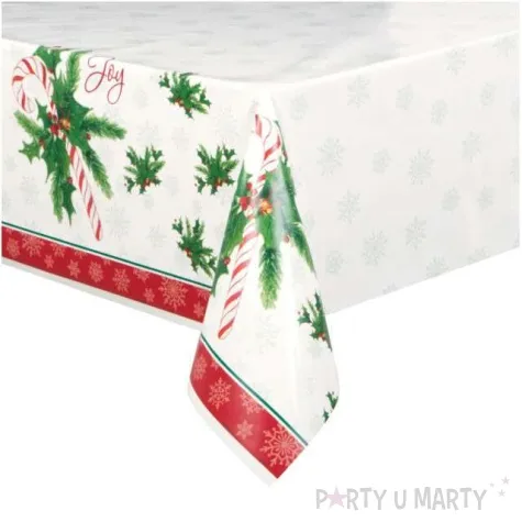 obrus foliowy laska cukrowa unique 213 x 137 cm