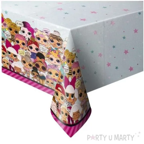obrus foliowy lol surprirse unique 213 x 137 cm