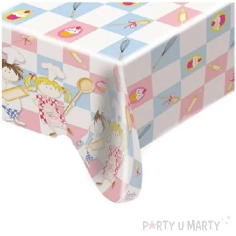 obrus foliowy mali kucharze amscan 180 x 120 cm