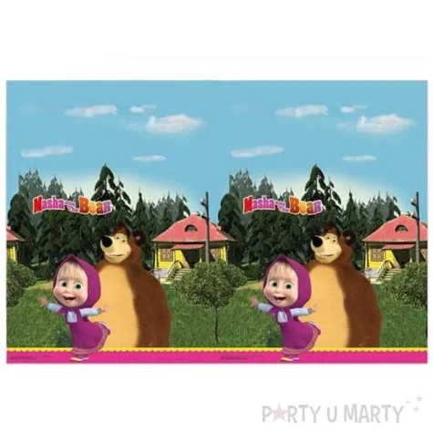 obrus foliowy masha and the bear procos 120 x 180 cm