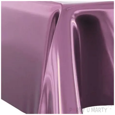 obrus foliowy metaliczny lawendowy primot 137x183 cm