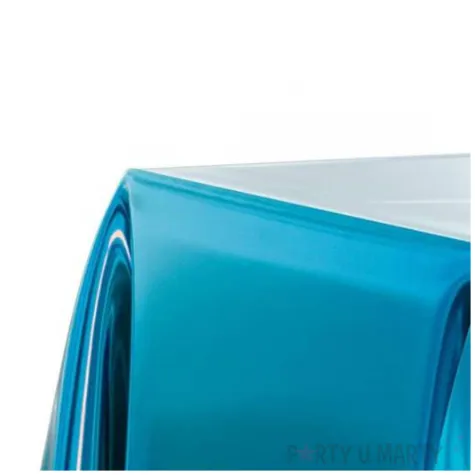 obrus foliowy metaliczny turkusowy primot 137x183 cm