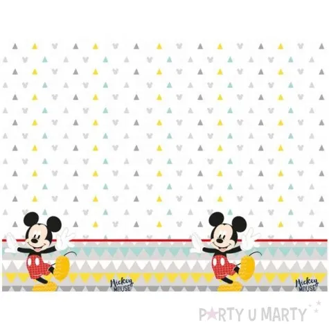 obrus foliowy mickey awesome mouse procos 180x120 cm