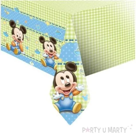 obrus foliowy mickey baby procos 180x120 cm