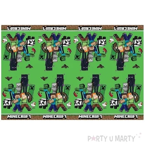 obrus foliowy minecraft procos 120x180 cm