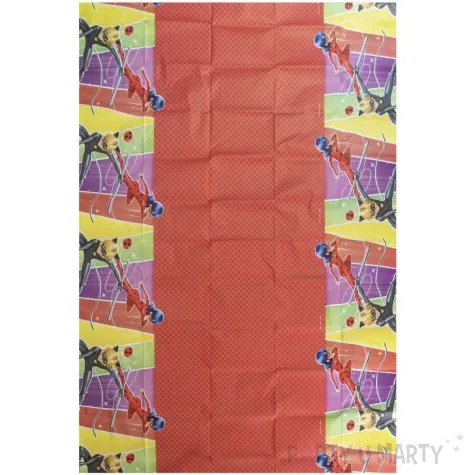 obrus foliowy miraculous biedronka party factory 180x120 cm