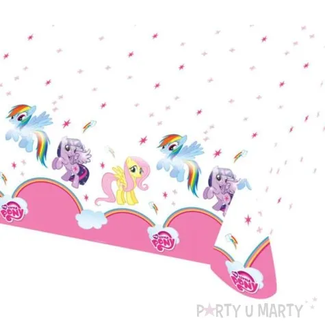 obrus foliowy my little pony rainbow 120 x 180 cm
