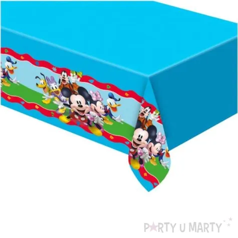 obrus foliowy myszka mickey rock the house procos 180x120 cm
