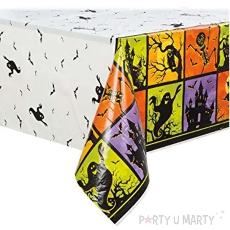 obrus foliowy nawiedzony dom 137 x 213 cm