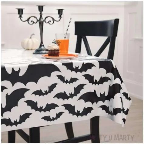 obrus foliowy nietoperze unique 213 x 137 cm