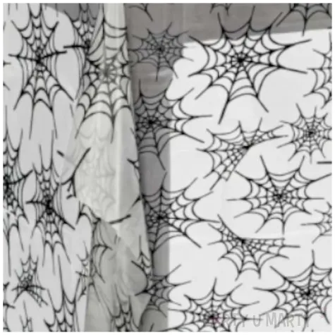 obrus foliowy pajeczyna transparentny widmann 275 x 137 cm