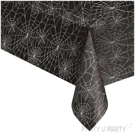 obrus foliowy pajeczyna unique 213x137 cm