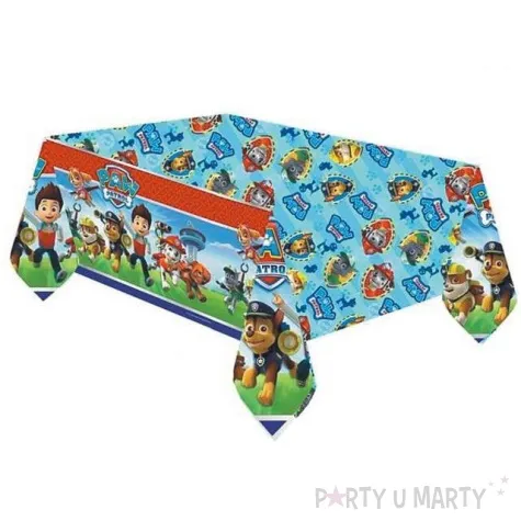 obrus foliowy paw patrol 120x180 cm