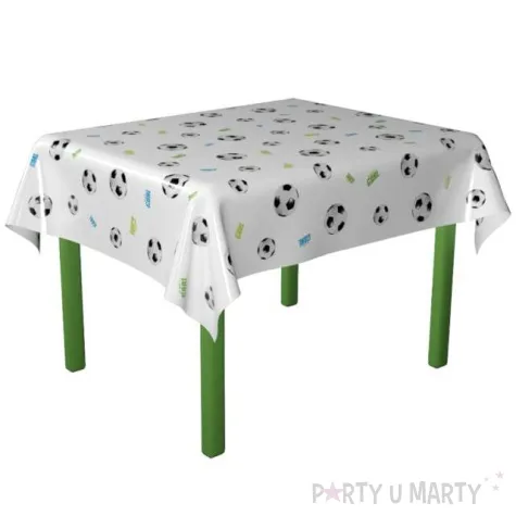 obrus foliowy pilka nozna goal bialy czarny arpex 120 x 100 cm