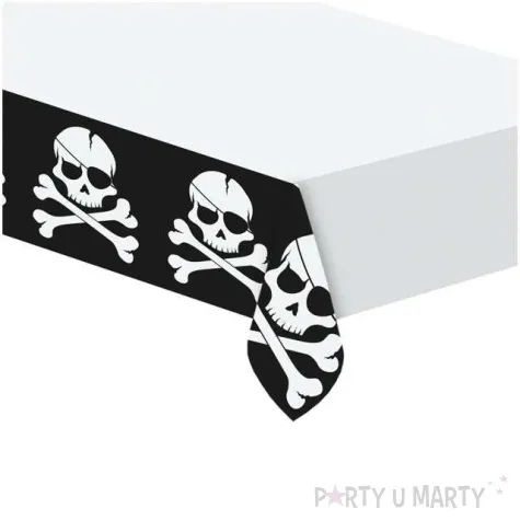 obrus foliowy piracka czaszka procos 180 cm