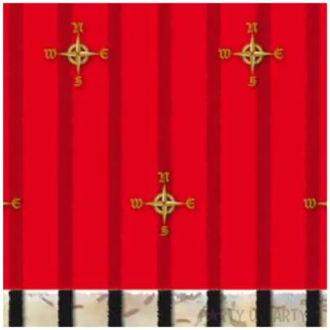 obrus foliowy pirackie czaszki folat 180 x 130 cm