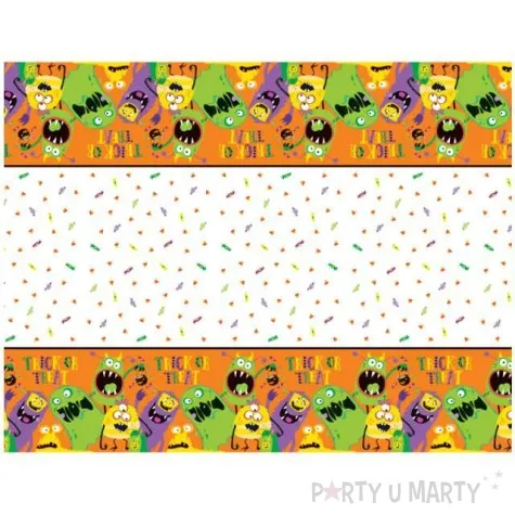 obrus foliowy potworki unique 213 x 137 cm