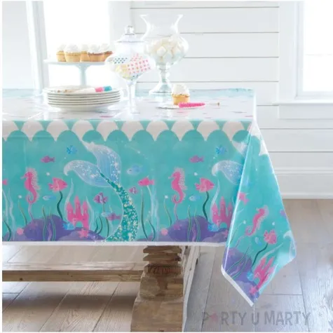 obrus foliowy syrenka unique 137x213 cm