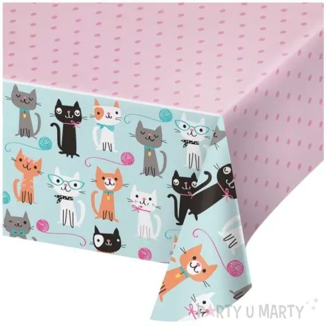 obrus foliowy wesole kotki creativeconverting 259 cm