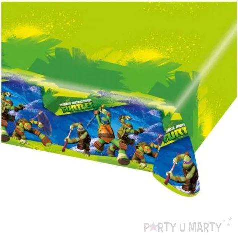 obrus foliowy zolwie ninja amscan 180x120 cm