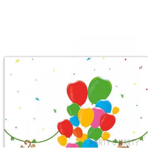 obrus foliowy zwierzeta safari procos 120x180 cm