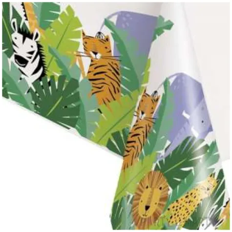 obrus foliowy zwierzeta safari unique 213x137 cm