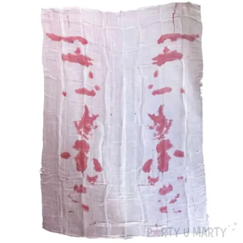 obrus krwawe slady halloween funnyfashion 213 x 152 cm