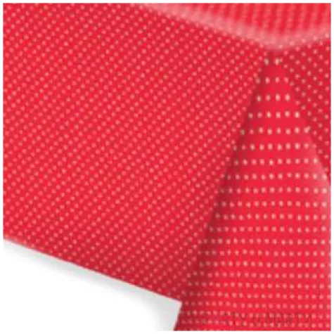 obrus papierowy biale kropki czerwony maki 180x120 cm