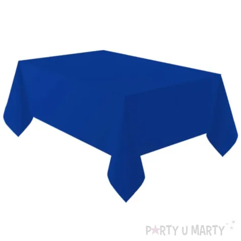 obrus papierowy blueberry granatowy amscan 274x137 cm