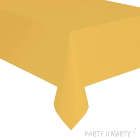 obrus papierowy buttercup zolty amscan 274x137 cm