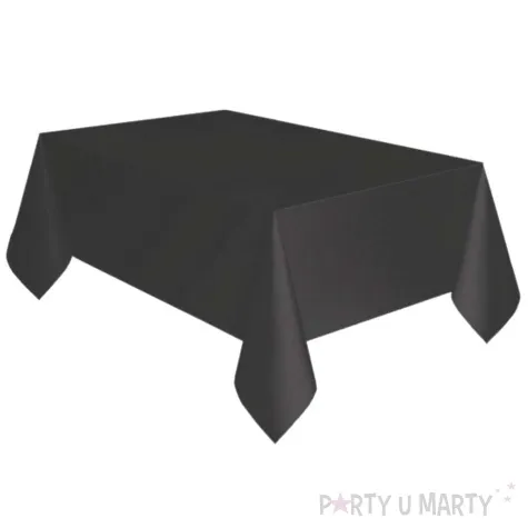 obrus papierowy charcoal czarny amscan 274x137 cm