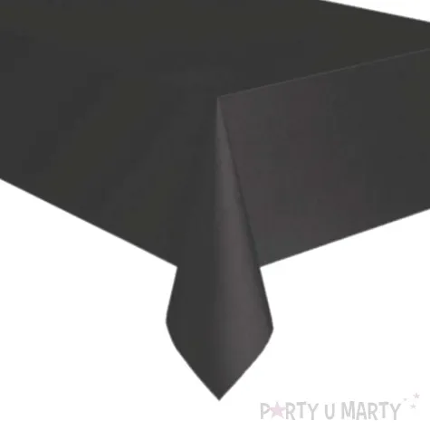 obrus papierowy charcoal czarny amscan 274x137 cm