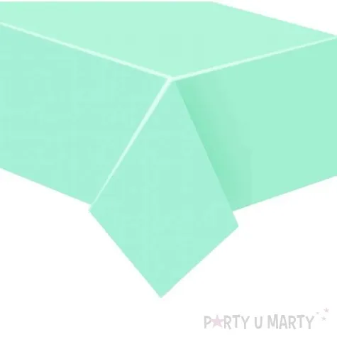 obrus papierowy classic mietowy godan 183 x 132 cm