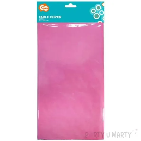 obrus papierowy classic rozowy godan 183 x 132 cm