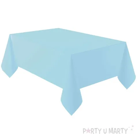 obrus papierowy clear sky blekitny amscan 274x137 cm